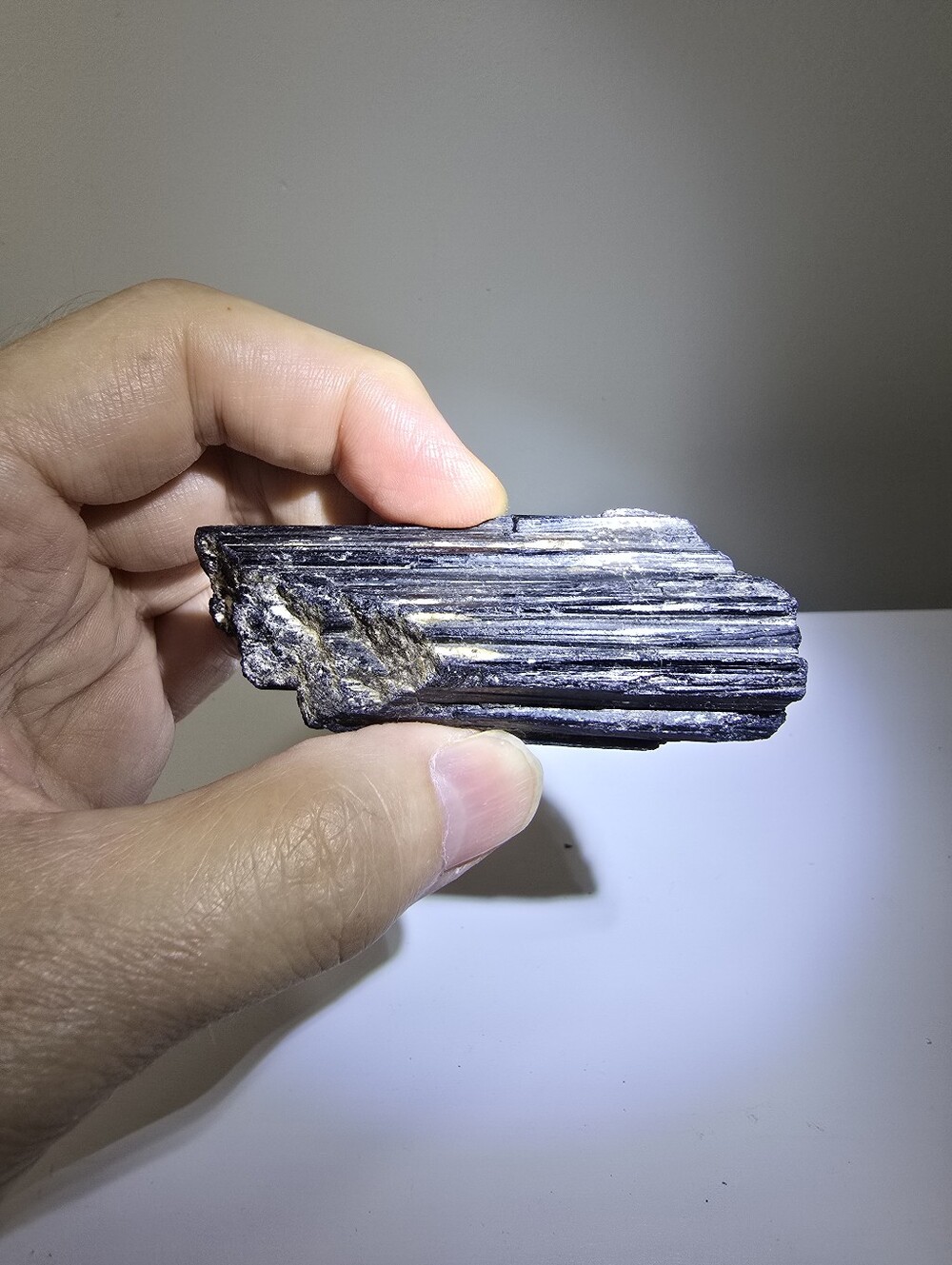 Black Tourmaline Crystal Specimen #G